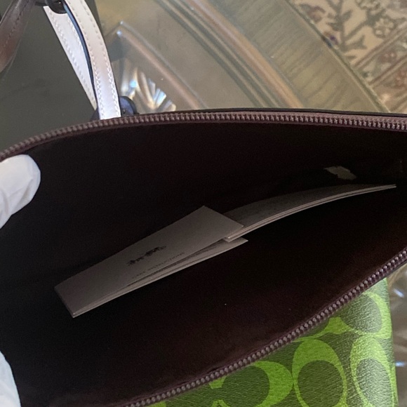 NWT Coach Colorblock Tote&wristlet&wallet - Picture 9 of 16